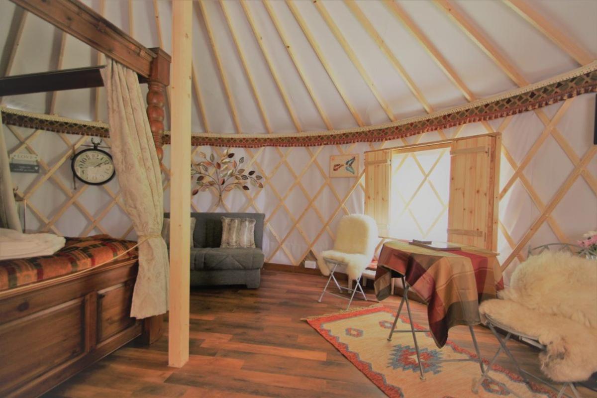 Wall Eden Farm - Luxury Log Cabins And Glamping Highbridge Extérieur photo